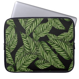 Funda Para Portátil Patrón de hojas tropicales