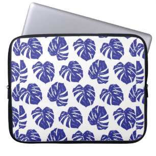 Funda Para Portátil Patrón de hojas tropicales de palmera