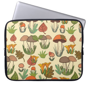 Funda Para Portátil Patrón de hongos.