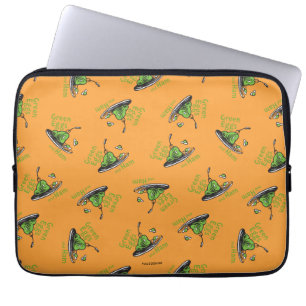 Funda Para Portátil Patrón de Huevos Verdes y Jamón