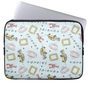 Funda Para Portátil Patrón de iconos de acuarela de FRIENDS™