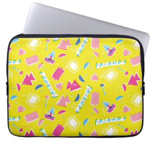 Funda Para Portátil Patrón de iconos Neon FRIENDS™