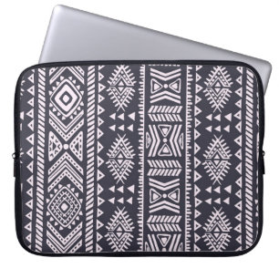 Funda Para Portátil Patrón de ilustracion ininterrumpido de etnias tri