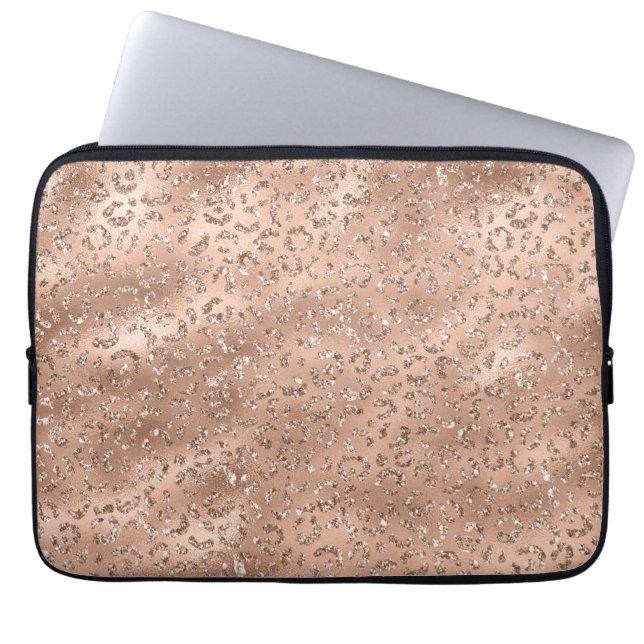 Funda Para Portátil Patrón de impresión de piel de leopardo de cheta n (Frente)