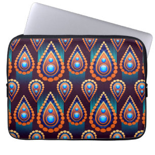 Funda Para Portátil Patrón de joyas coloridas Paisley Like