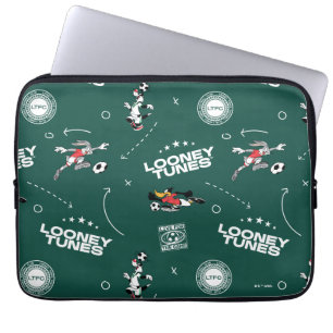 Funda Para Portátil Patrón de jugada de fútbol de LOONEY TUNES™