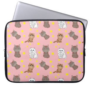 Funda Para Portátil patrón de kitten