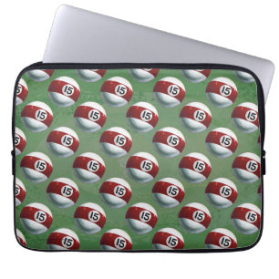 Funda Para Portátil Patrón de la bola de estanque 15