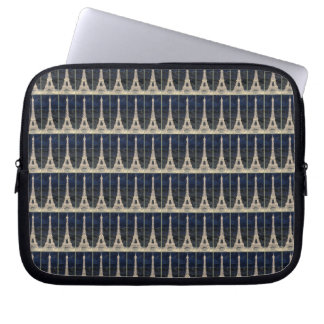 Funda Para Portátil Patrón de la Torre Eiffel