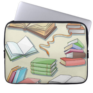 Funda Para Portátil Patrón de libro