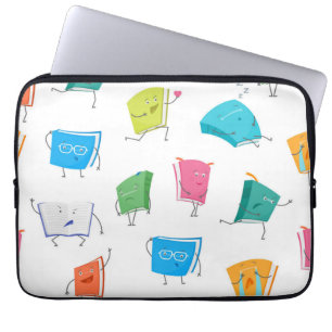 Funda Para Portátil Patrón de libro