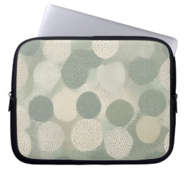 Funda Para Portátil Patrón de licuadora circular orgánica