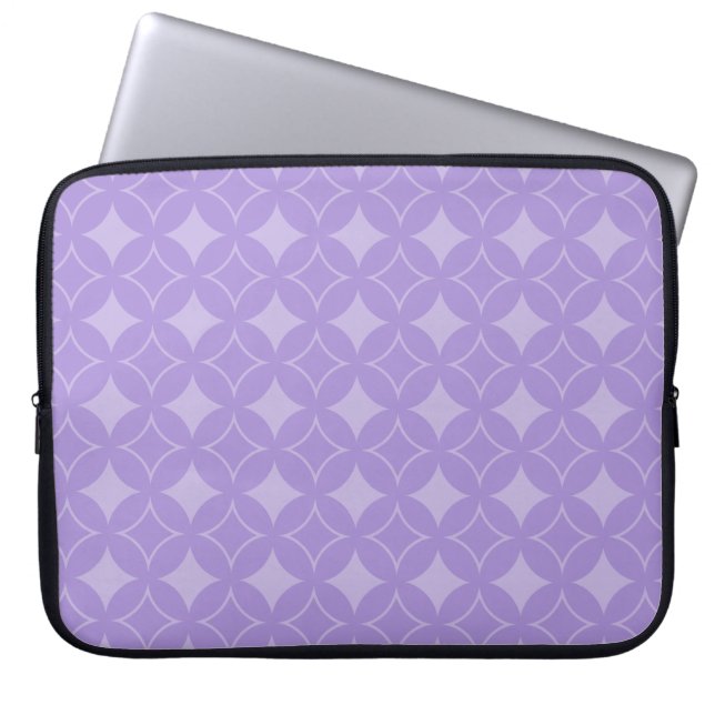 Funda Para Portátil Patrón de Lilac (Frente)