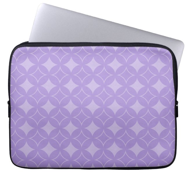 Funda Para Portátil Patrón de Lilac (Frente)
