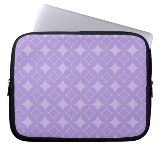 Funda Para Portátil Patrón de Lilac (Frente)