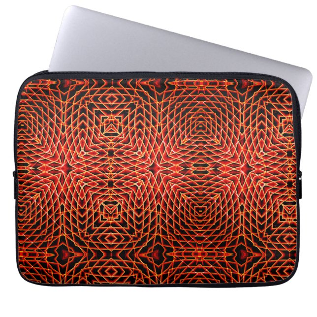 Funda Para Portátil Patrón de línea geométrica (Frente)