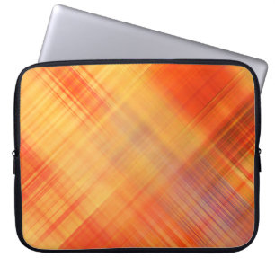 Funda Para Portátil patrón de líneas diagonales geométricas abstractas