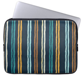 Funda Para Portátil patrón de líneas verticales abstractas