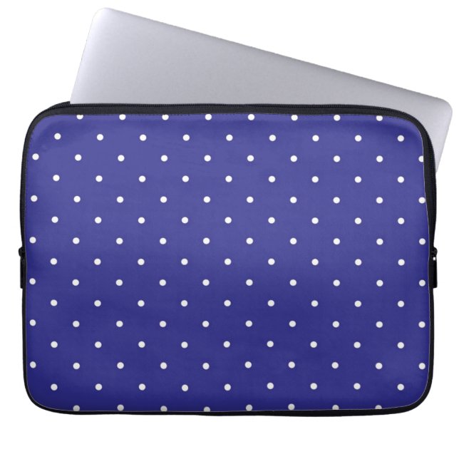 Funda Para Portátil Patrón de lunares (Frente)