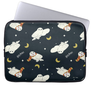 Funda Para Portátil Patrón de luz de luna nocturna de Hedwig