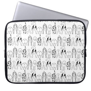 Funda Para Portátil Patrón de manchas de perro