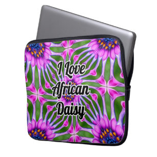 Funda Para Portátil Patrón de margarita estética