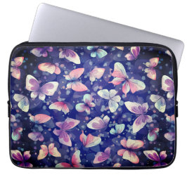 Funda Para Portátil Patrón de mariposa de 10" - 15"