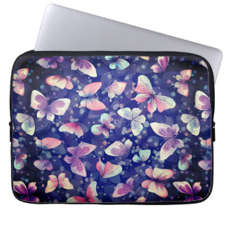 Funda Para Portátil Patrón de mariposa de 10" - 15"