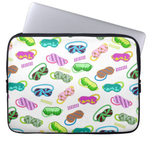 Funda Para Portátil Patrón de máscaras durmientes