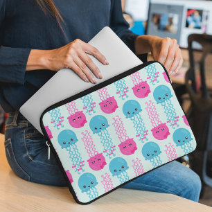 Funda Para Portátil Patrón de medusas, medusas cortas, animales marino