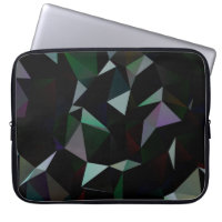 Patrón de mosaico del triángulo negro oscuro. Geom