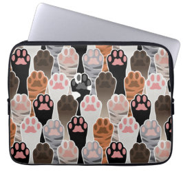 Funda Para Portátil Patrón de muchas paradas de gato