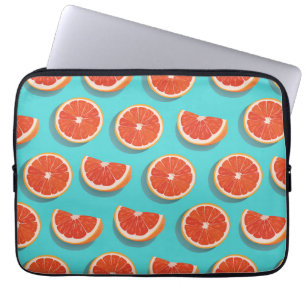 Funda Para Portátil Patrón de Naranja de jugo dulce