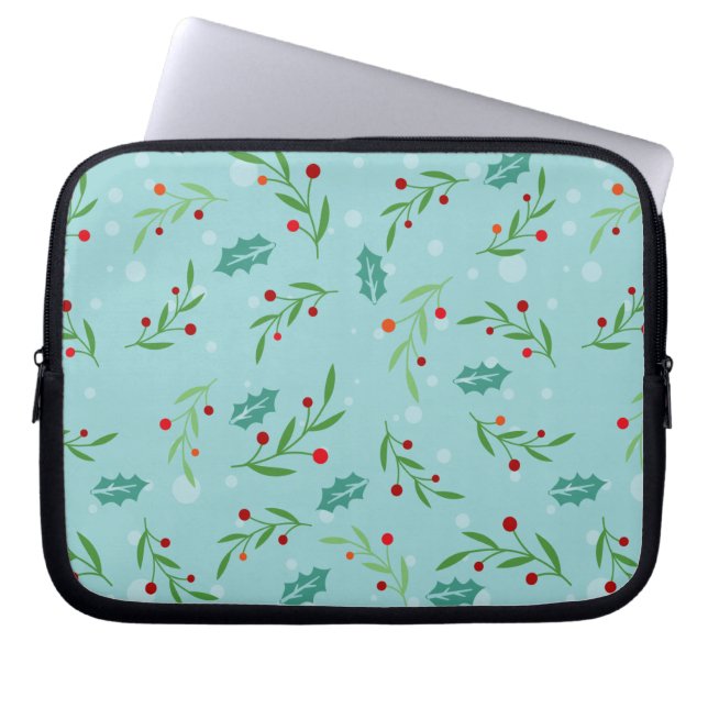 Funda Para Portátil Patrón de navidades 126 (Frente)