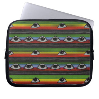 Funda Para Portátil Patrón de ojos psicodélicos