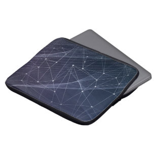 Funda Para Portátil Patrón de onda y geometría abstractas