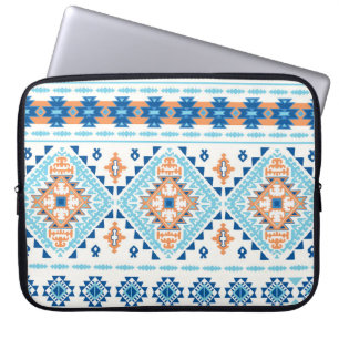 Funda Para Portátil Patrón de ornamento de alfombras tribales indias