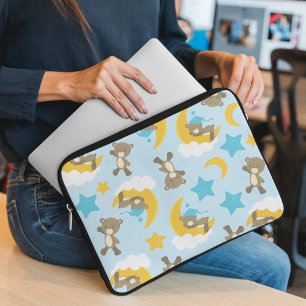 Funda Para Portátil Patrón De Osos, Osos Cubiertos, Osos De Teddy, Est
