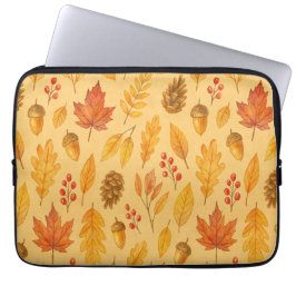 Funda Para Portátil Patrón de otoño natural