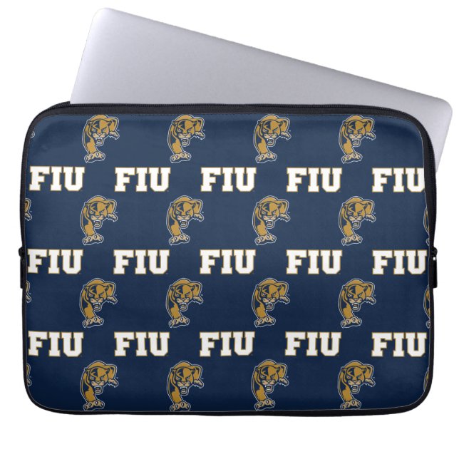 Funda Para Portátil Patrón de paneles FIU (Frente)