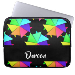 Funda Para Portátil Patrón de papel plegado colorido