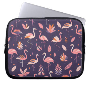 Funda Para Portátil Patrón de paraíso de flamingo