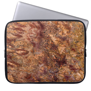 Funda Para Portátil Patrón de patrón de piedra granítica