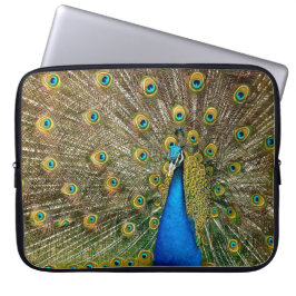 Funda Para Portátil Patrón de pavo real Pintura de arte de pavo real A