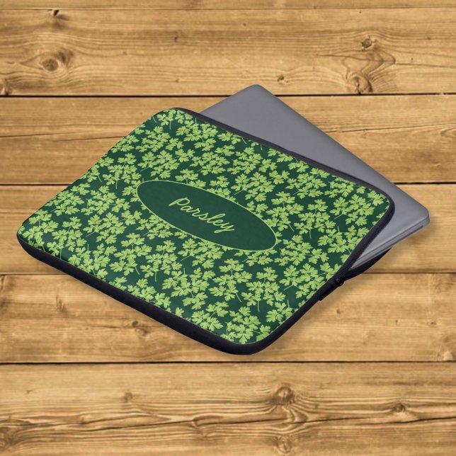 Funda Para Portátil Patrón de Perejil (Subido por el creador)