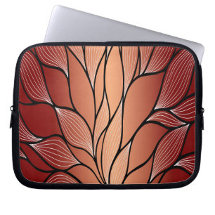 Funda Para Portátil Patrón de permiso de bronce de cobre ruso