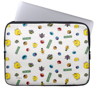 Funda Para Portátil Patrón de personajes de la calle Sesame