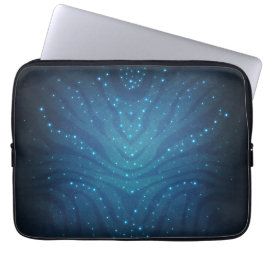 Funda Para Portátil Patrón de piel alienígena azul bioluminiscente - A
