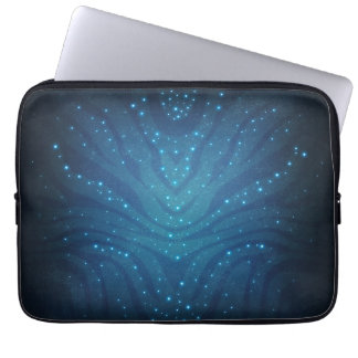 Funda Para Portátil Patrón de piel alienígena azul bioluminiscente - A