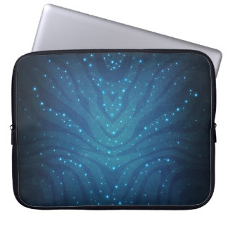Funda Para Portátil Patrón de piel alienígena azul bioluminiscente - A